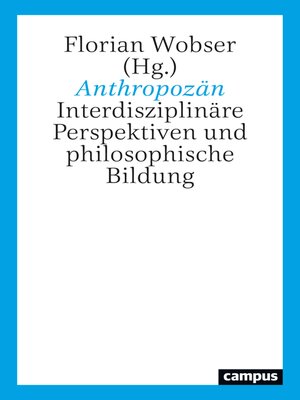 cover image of Anthropozän